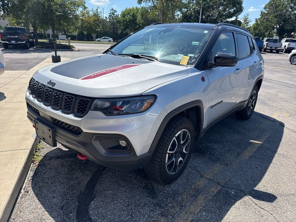Used 2024 Jeep Compass Trailhawk with VIN 3C4NJDDNXRT117620 for sale in Kansas City