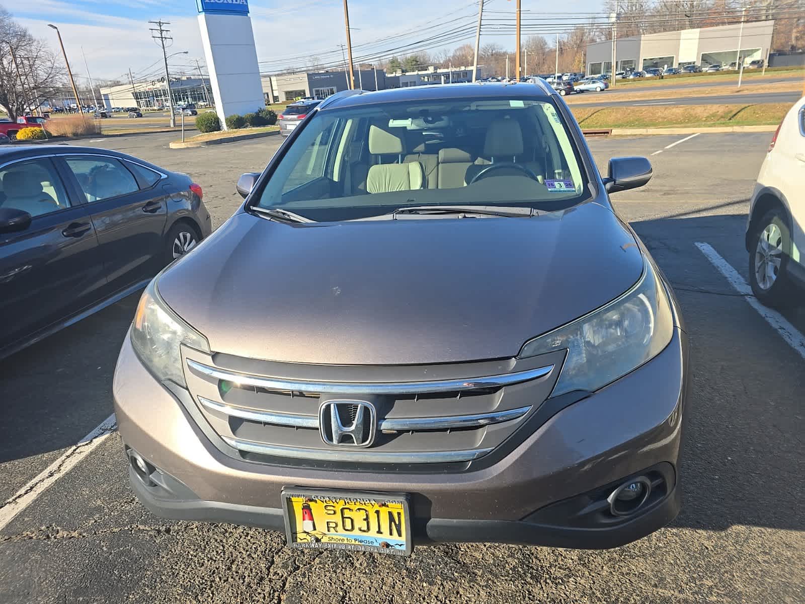 Used 2013 Honda CR-V EX-L with VIN 5J6RM4H76DL051702 for sale in Eatontown, NJ