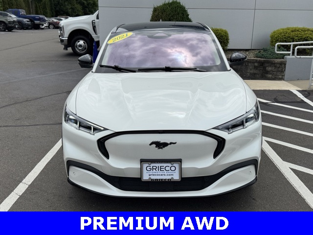 Used 2021 Ford Mustang Mach-E Premium AWD with VIN 3FMTK3SS5MMA24283 for sale in Branford, CT