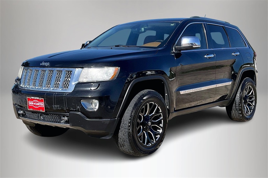 Used 2013 Jeep Grand Cherokee Overland Summit with VIN 1C4RJFCT2DC587416 for sale in Alvin, TX