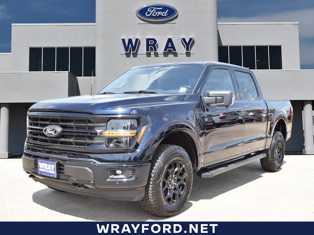 New 2025 Antimatter Blue Metallic Ford XLT image 1