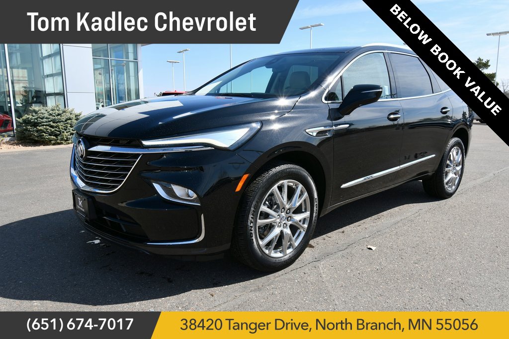 Certified 2023 Buick Enclave Essence with VIN 5GAEVAKW3PJ104731 for sale in North Branch, Minnesota