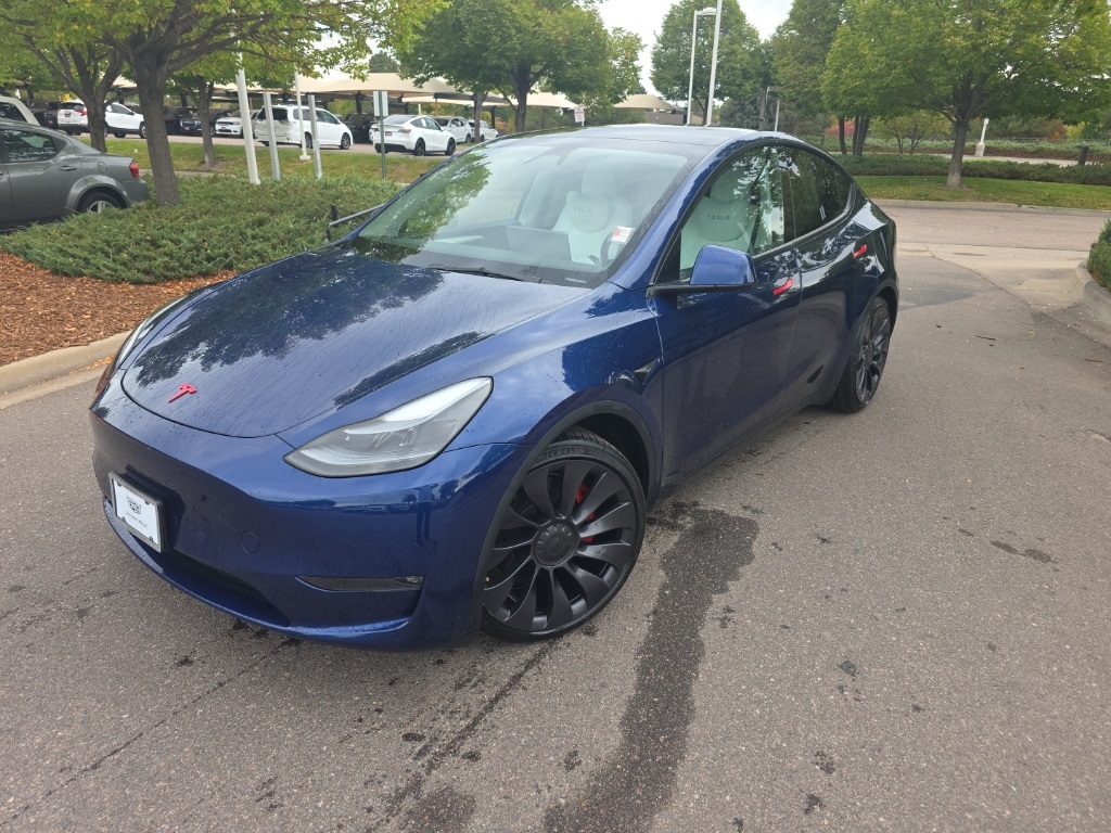 Used 2023 Tesla Model Y Performance with VIN 7SAYGDEF9PF910151 for sale in Northfield, Minnesota
