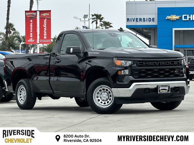 New 2025 Black Chevrolet WT image 1