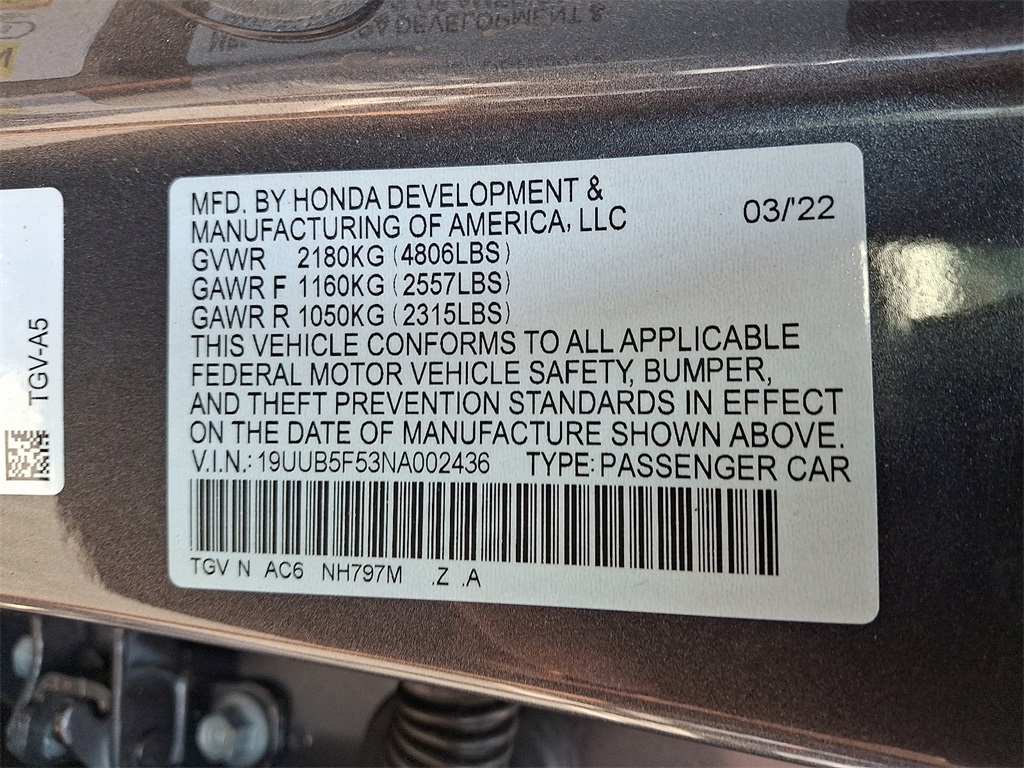 2022 Acura TLX A-Spec photo 26