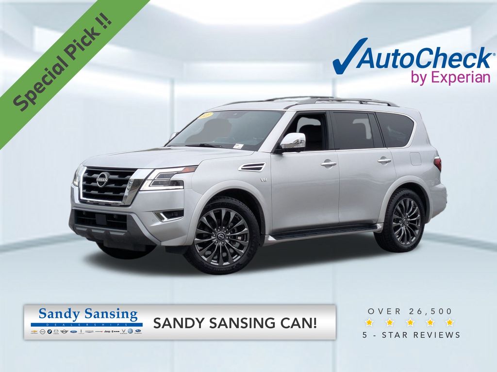 2021 Nissan Armada Platinum's photo
