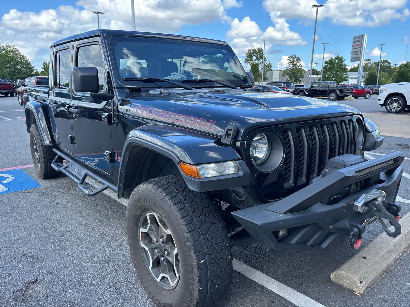 Used 2020 Jeep Gladiator Rubicon with VIN 1C6JJTBG9LL151880 for sale in Little Rock