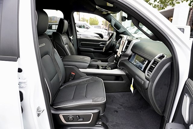 New 2026 Bright White Clear-Coat Exterior Paint RAM Laramie image 16
