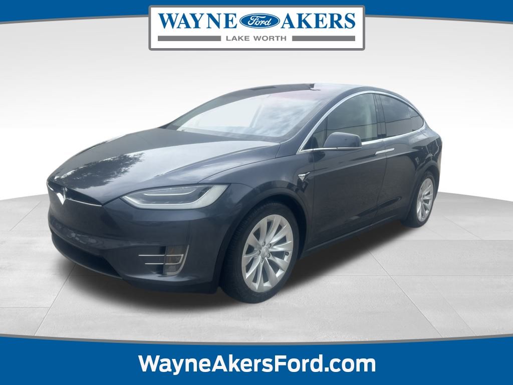 Used 2017 Tesla Model X 100D with VIN 5YJXCAE29HF035932 for sale in Lake Worth Beach, FL