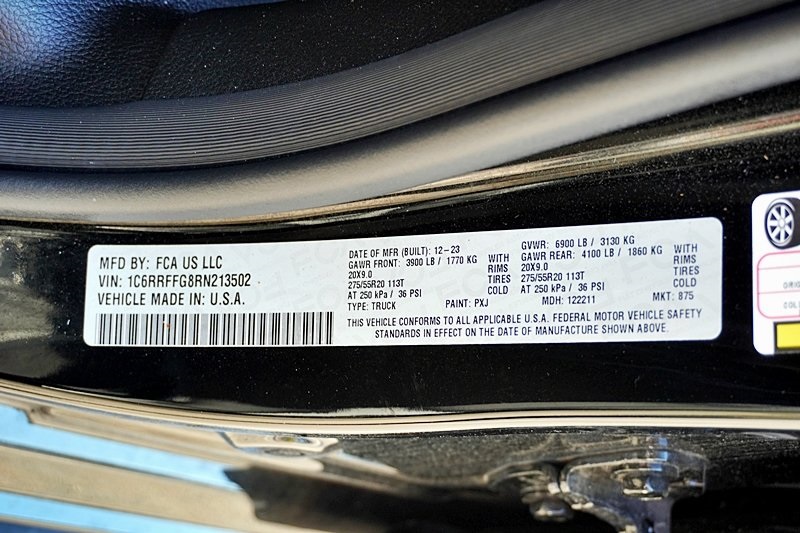 Certified Used 2024 Black Ram Big Horn/Lone Star image 33