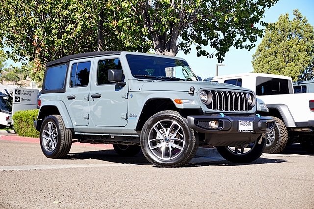 Used 2024 Gray Jeep Sport S 4xe image 1