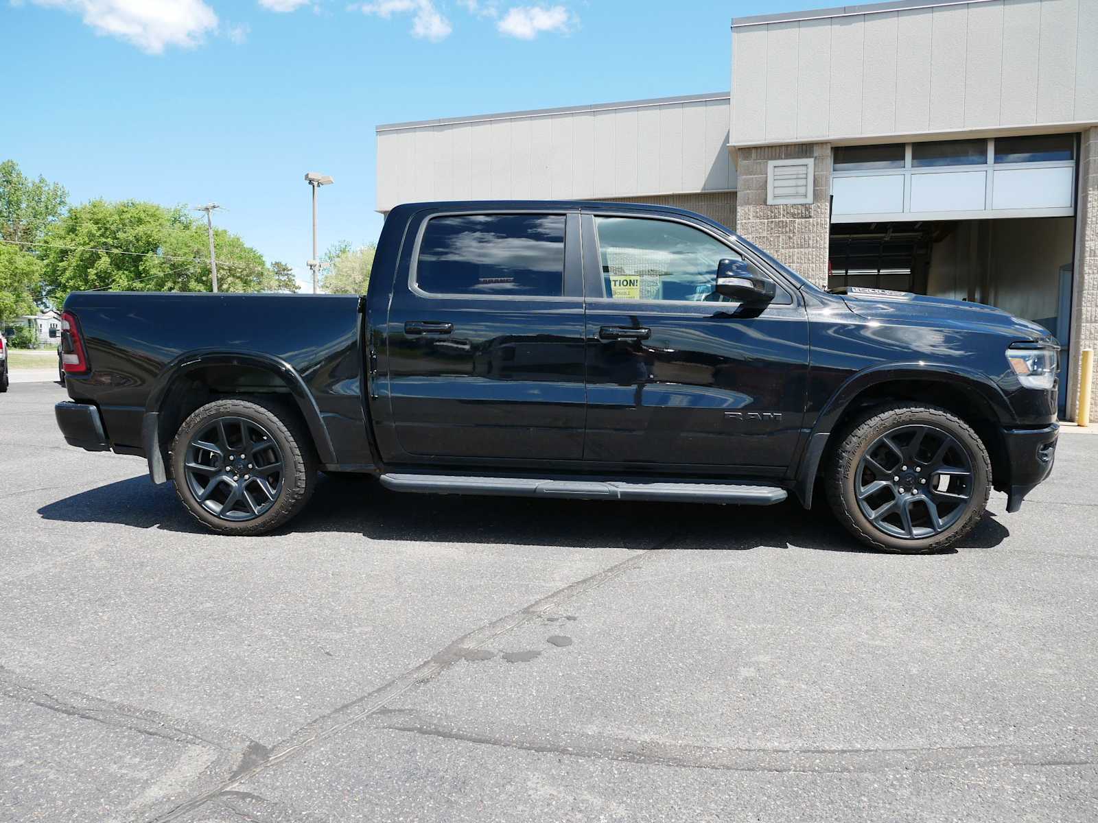 Used 2021 RAM Ram 1500 Pickup Laramie with VIN 1C6SRFJT0MN591702 for sale in Brainerd, Minnesota