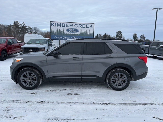 Used 2023 Ford Explorer XLT with VIN 1FMSK8DH0PGB77629 for sale in Pine River, Minnesota