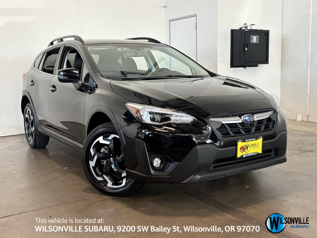 Certified Used 2023 Black Subaru Limited image 1