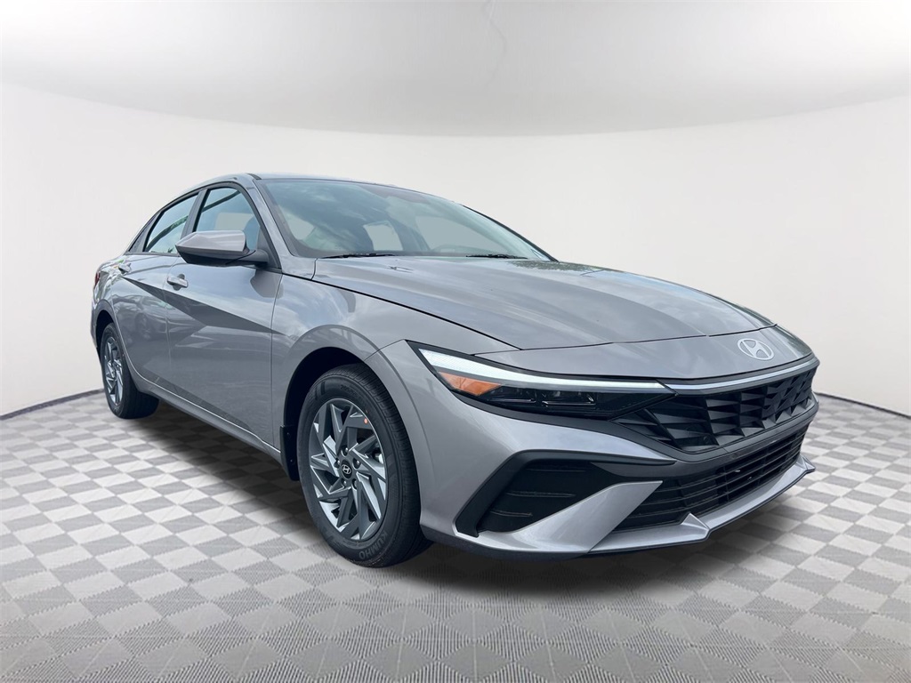 2025 Hyundai Elantra Hybrid Blue photo 3