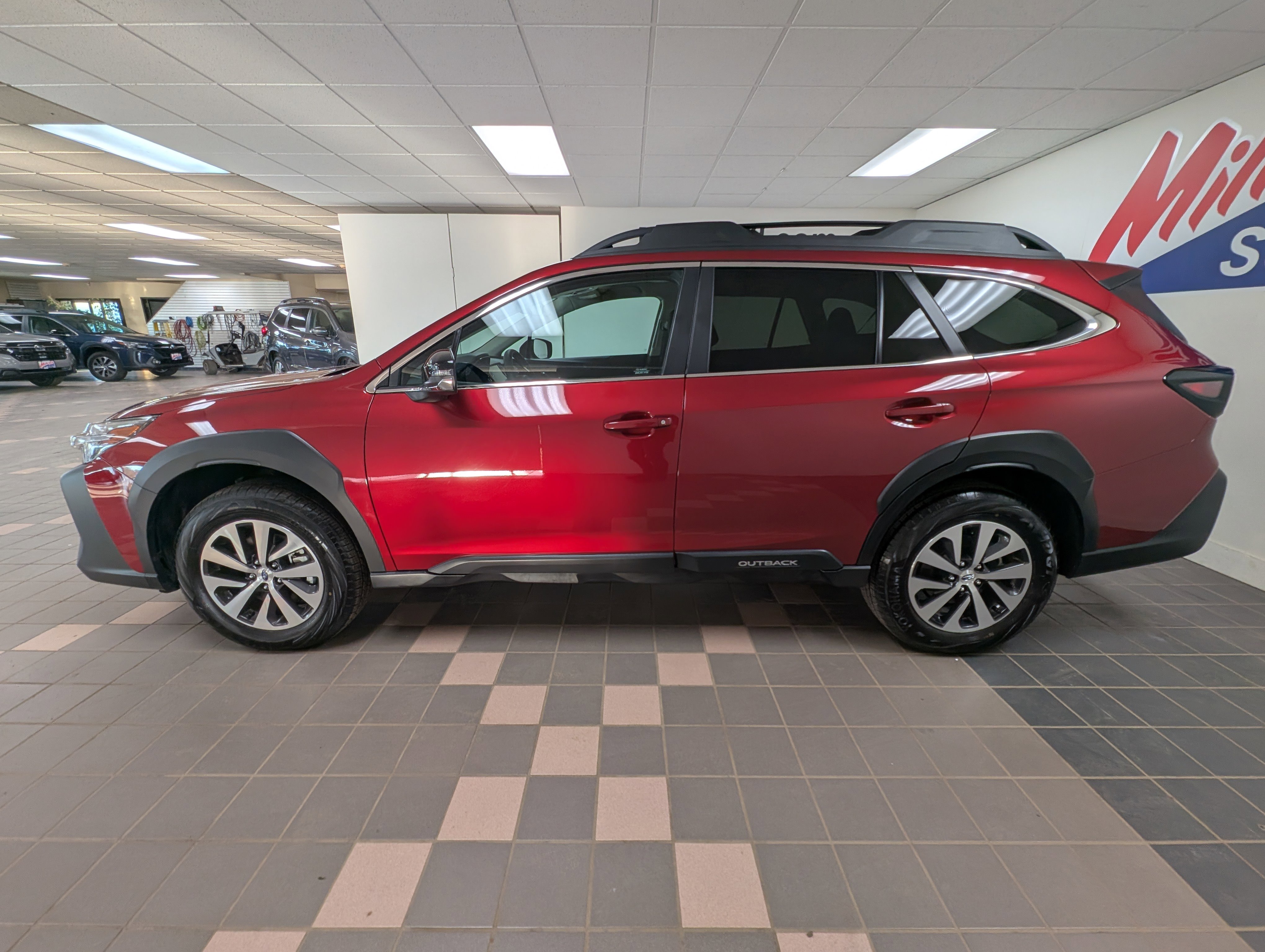 Certified 2025 Subaru Outback Premium with VIN 4S4BTADCXS3290822 for sale in Hermantown, Minnesota