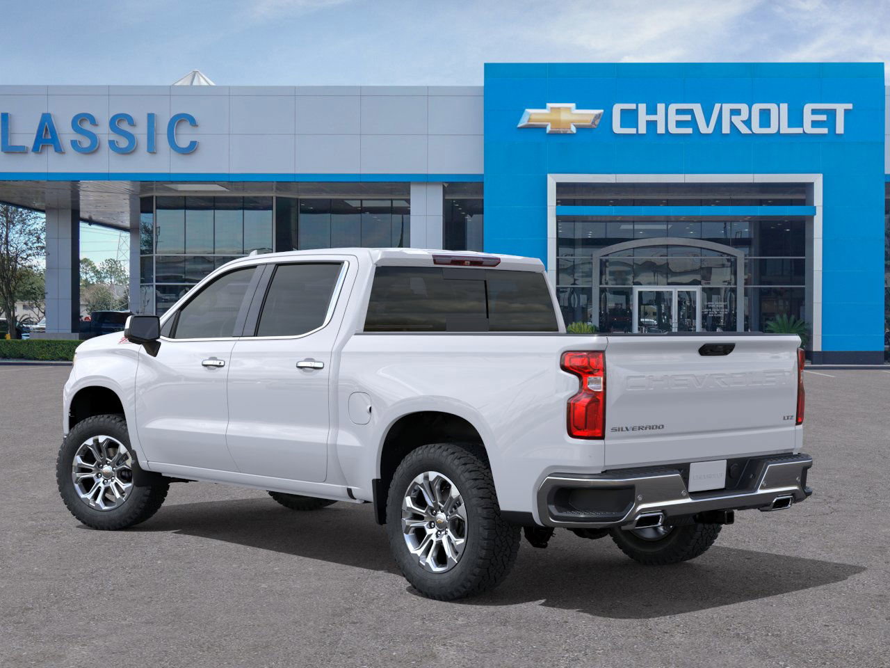 2026 Chevrolet Silverado 1500 LTZ White at Classic Elite Chevrolet Hwy 6