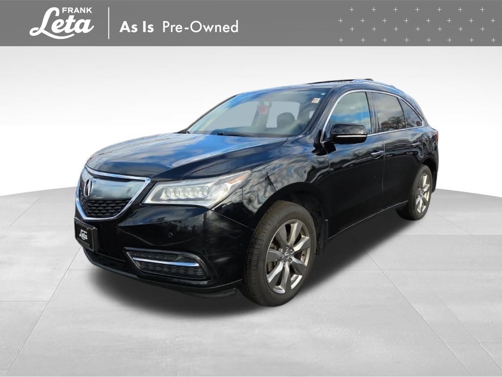 2014 Acura MDX Advance and Entertainment Package