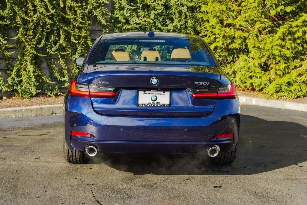 New 2025 Tanzanite Blue II Metallic BMW 330i xDrive image 8