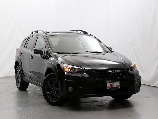 Used 2022 Crystal Black Silica Subaru Sport image 1
