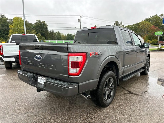 Used 2022 Gray Metallic Ford Lariat image 3