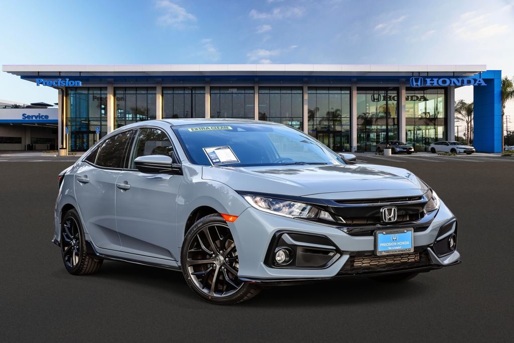 2021 Honda Civic Hatchback Sport's photo