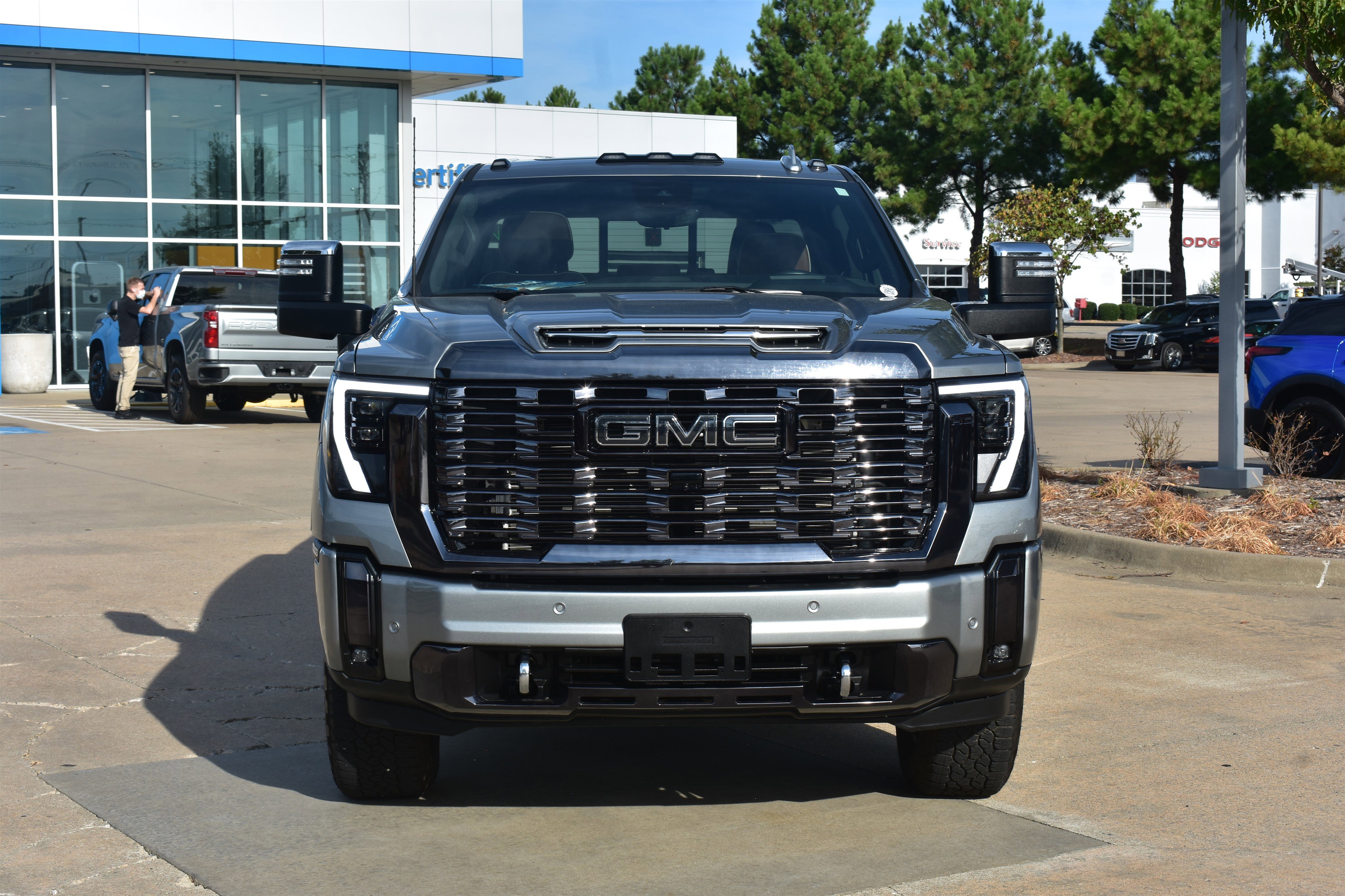 Used 2024 GMC Sierra 3500HD Denali Ultimate with VIN 1GT49YEY2RF361423 for sale in Little Rock