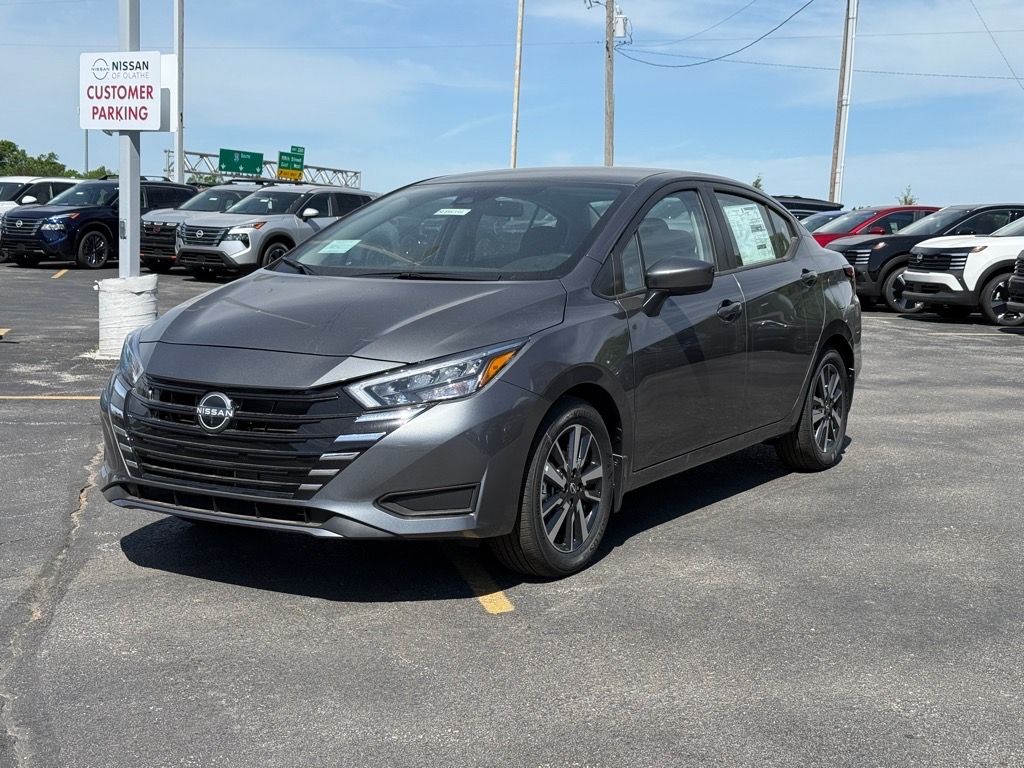 Certified 2025 Nissan Versa Sedan SV with VIN 3N1CN8EV8SL848346 for sale in Kansas City