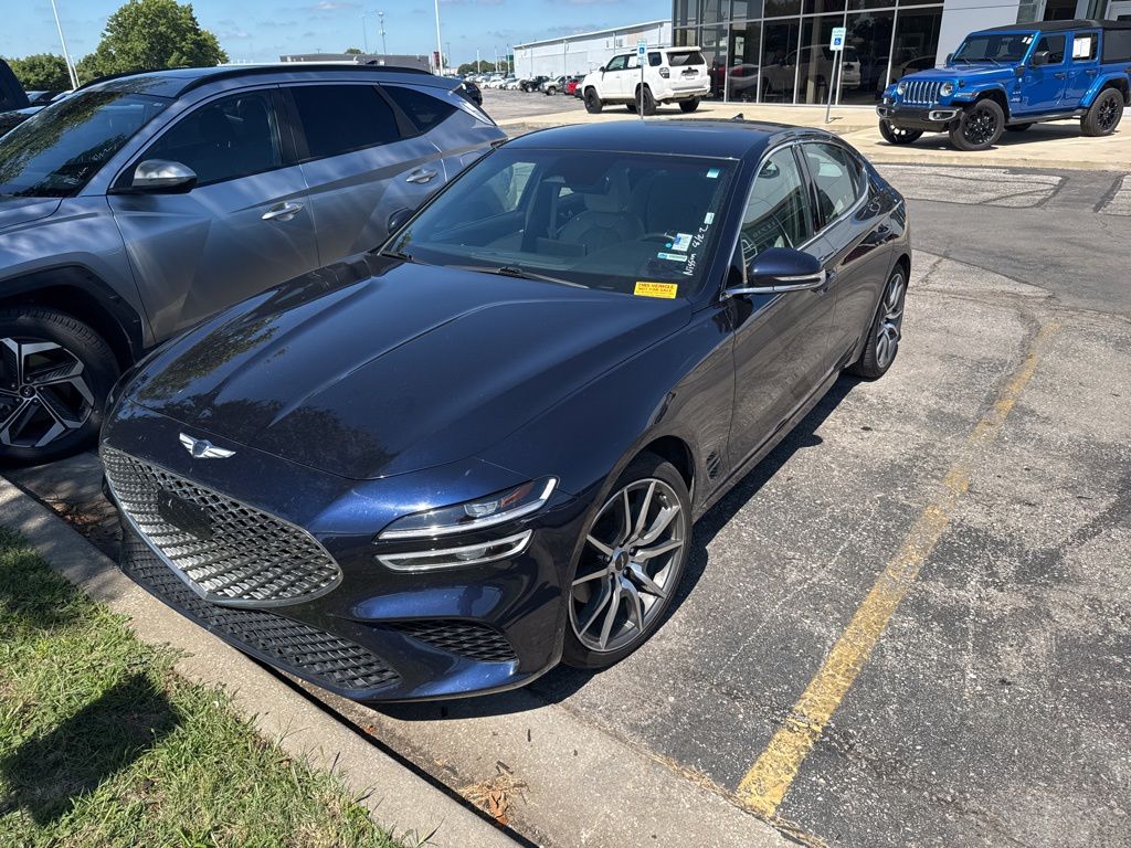 Used 2023 GENESIS G70 Standard with VIN KMTG34TA8PU125639 for sale in Kansas City