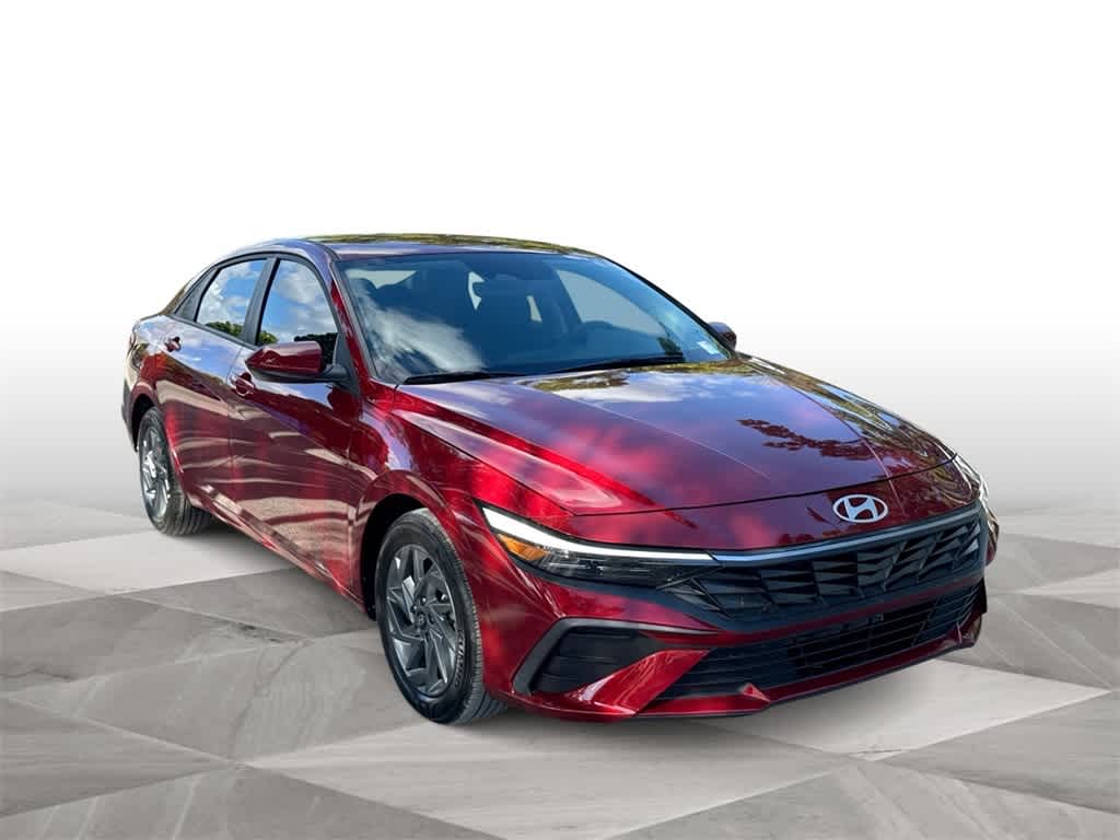 2024 Hyundai Elantra Hybrid Blue photo 2