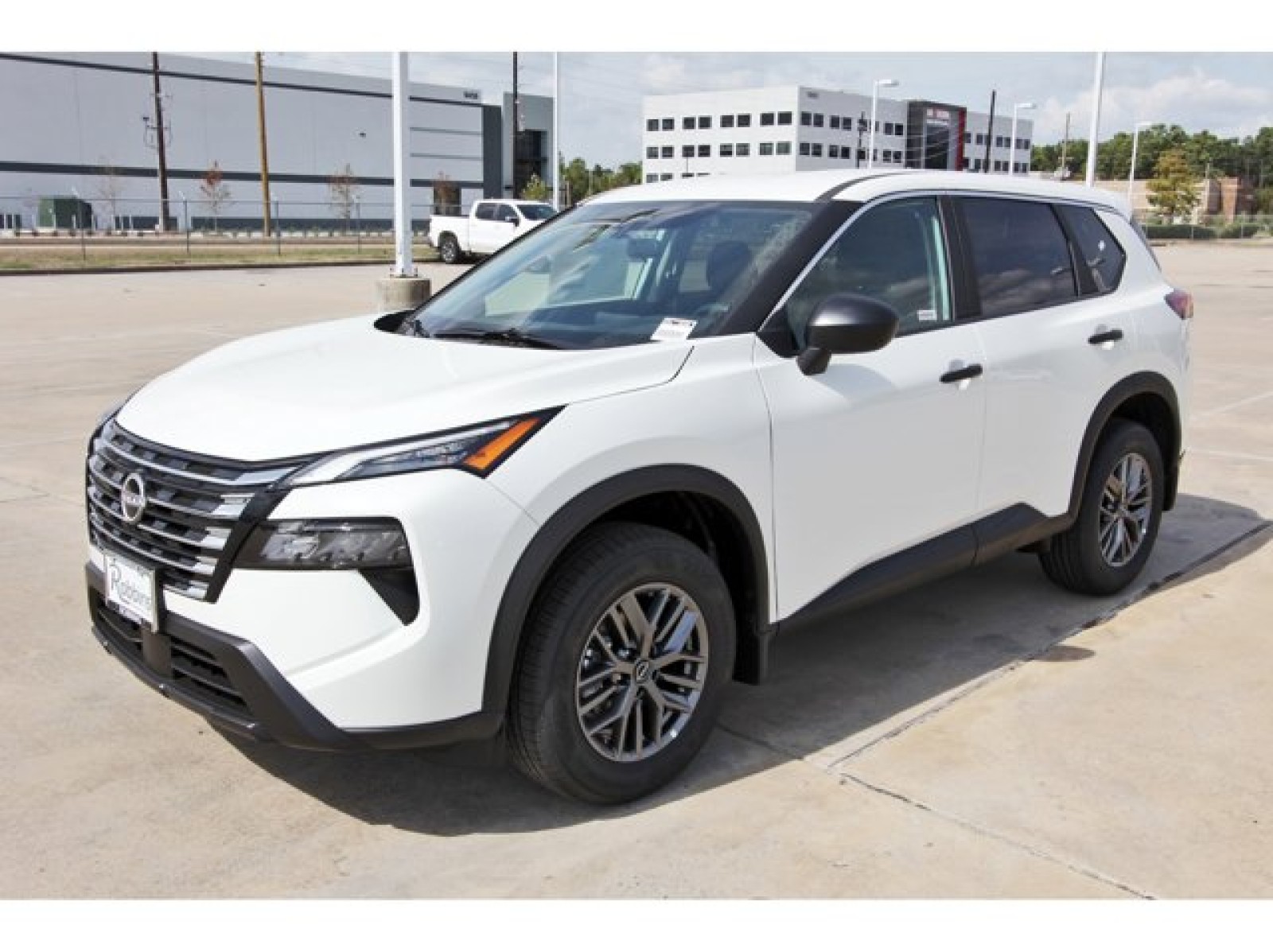 2026 Nissan Rogue S White at Robbins Nissan