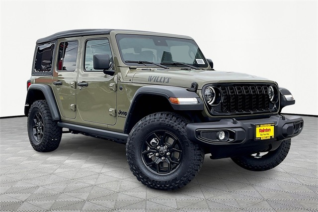 NEW 2025 JEEP WRANGLER 4-DOOR WILLYS