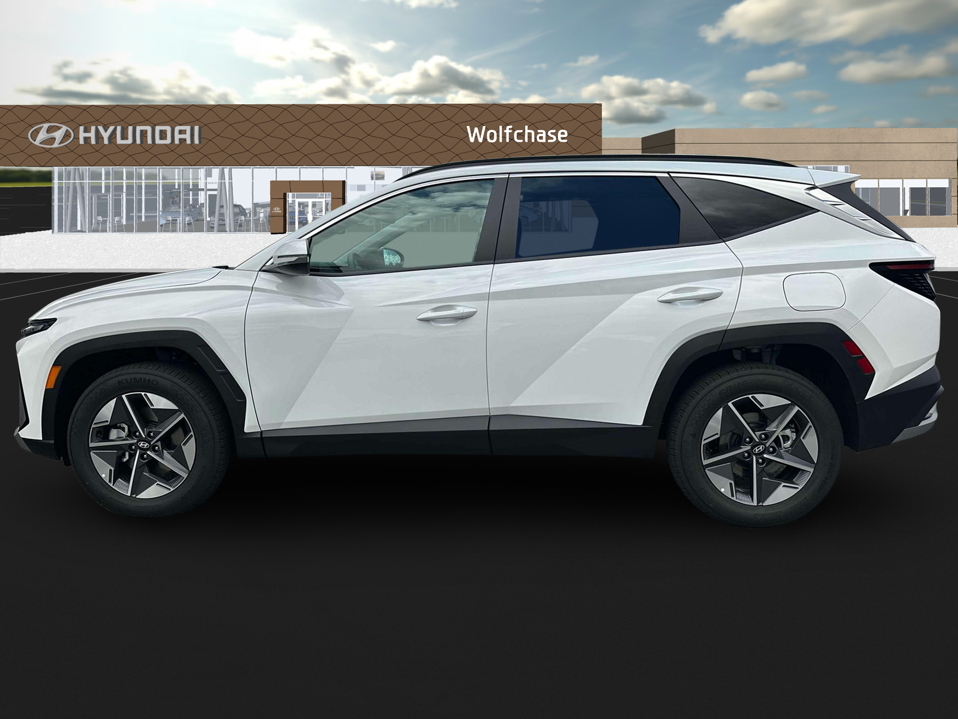 New 2025 White Hyundai SEL Convenience FWD image 3