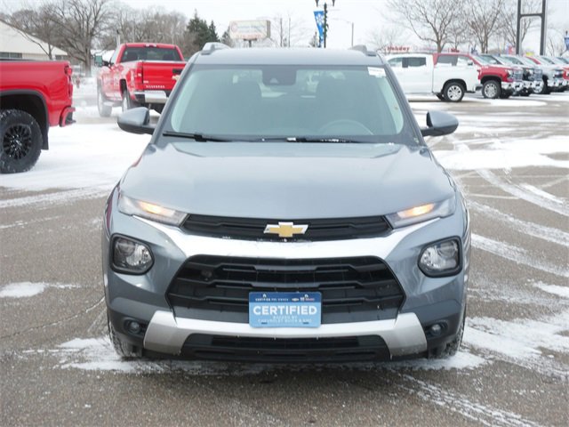 Used 2021 Chevrolet Trailblazer LT with VIN KL79MPSL4MB015653 for sale in Anoka, Minnesota