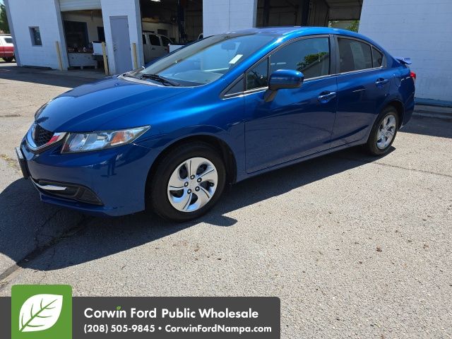Used 2015 Honda Civic LX with VIN 2HGFB2F51FH511578 for sale in Nampa, ID