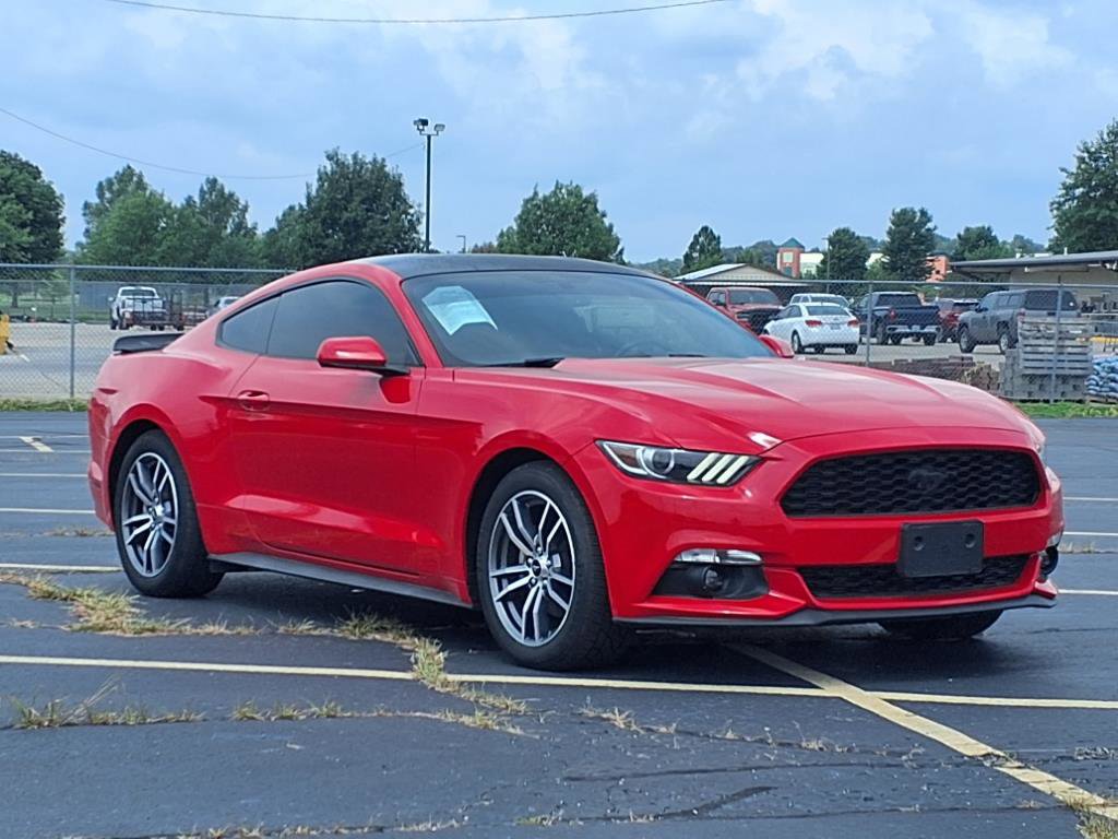 Used 2017 Ford Mustang EcoBoost with VIN 1FA6P8TH8H5336120 for sale in Highland, IL