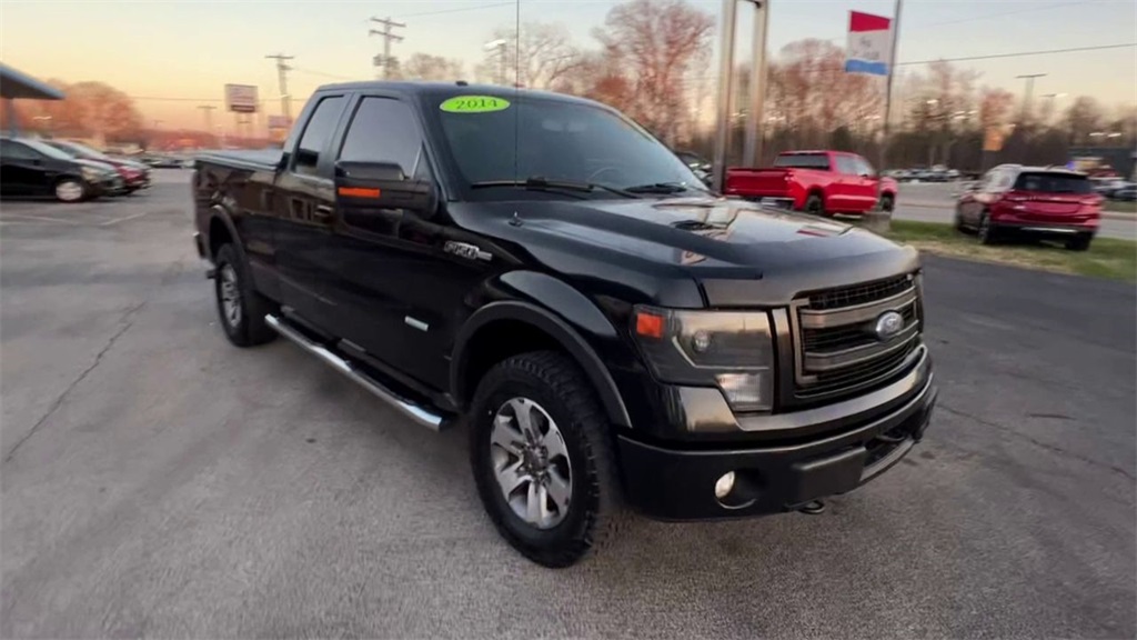 Used 2014 Ford F-150 FX4 with VIN 1FTFX1ET5EKD08338 for sale in Brazil, IN