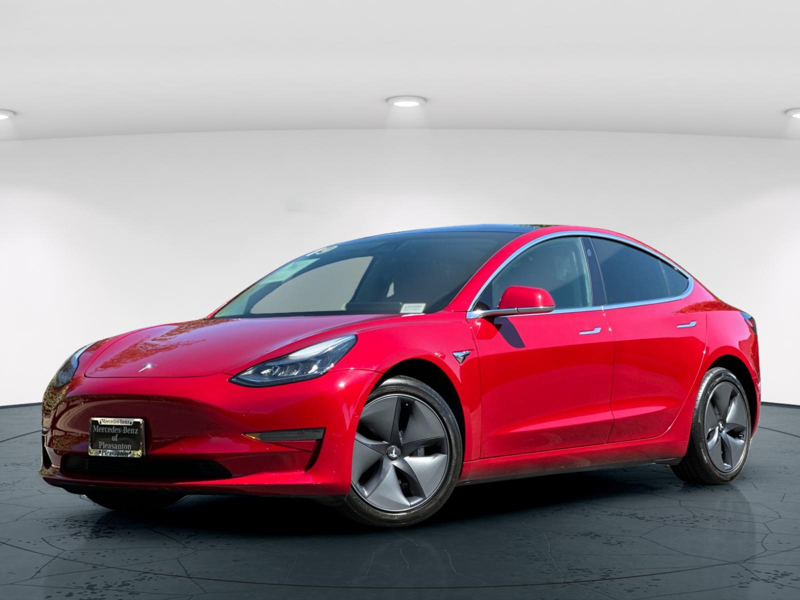 Used 2019 Tesla Model 3 Base with VIN 5YJ3E1EA1KF428136 for sale in Pleasanton, CA