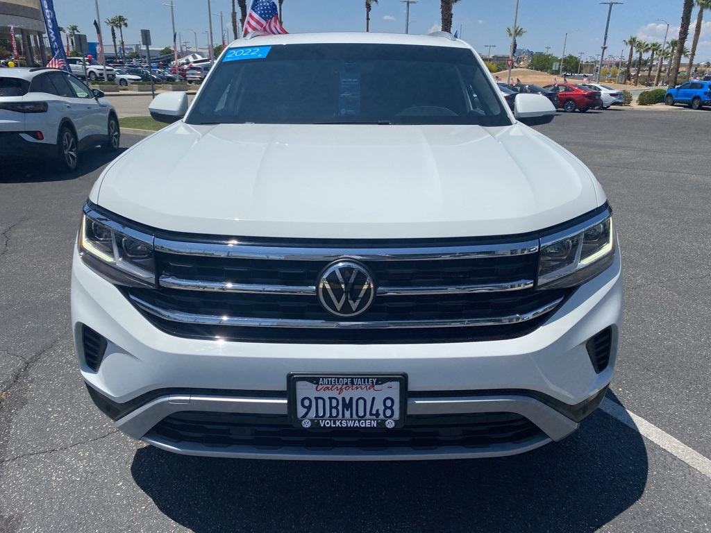 Certified 2022 Volkswagen Atlas Cross Sport SE w/Tech with VIN 1V2KC2CA7NC229912 for sale in Palmdale, CA