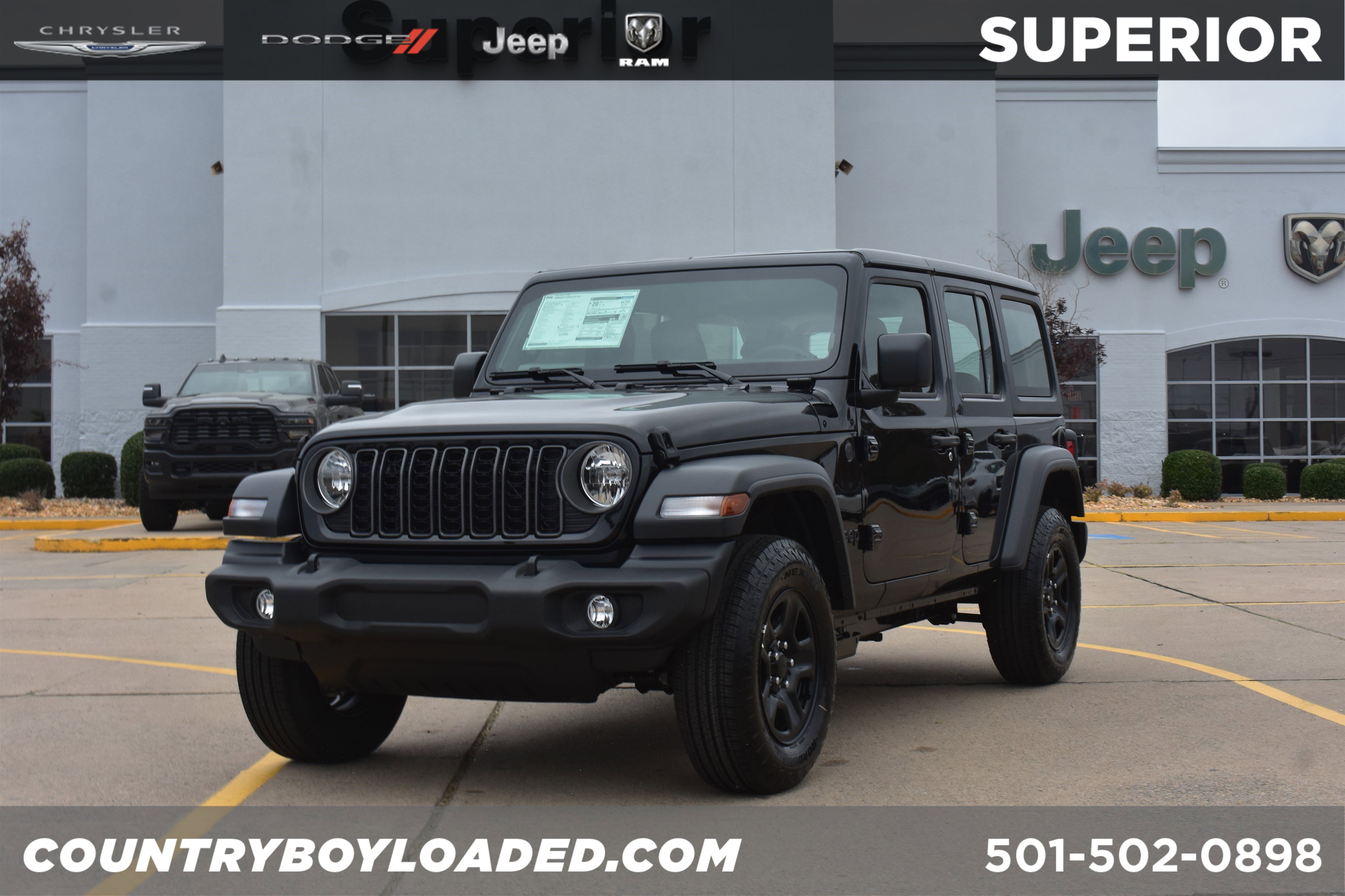 2026 Jeep Wrangler 4-Door Sport's photo