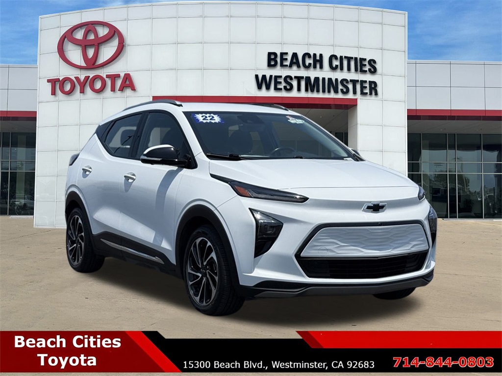 Used 2022 Chevrolet Bolt EUV Premier with VIN 1G1FZ6S08N4127944 for sale in Westminster, CA