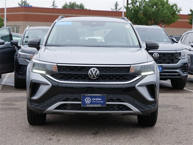 Certified 2023 Volkswagen Taos S with VIN 3VVMX7B22PM354079 for sale in Inver Grove Heights, Minnesota