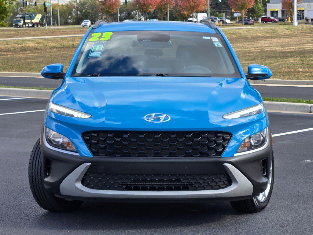 Used 2023 Hyundai Kona SEL with VIN KM8K6CAB7PU979426 for sale in Plano, IL