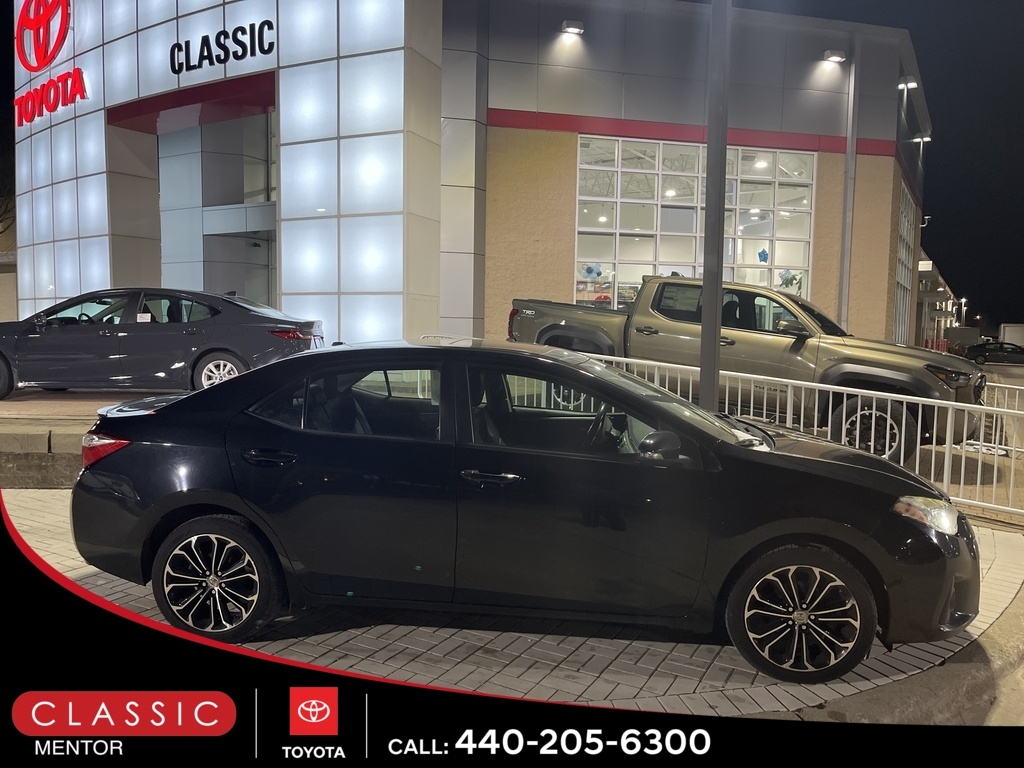 2014 Toyota Corolla S Plus