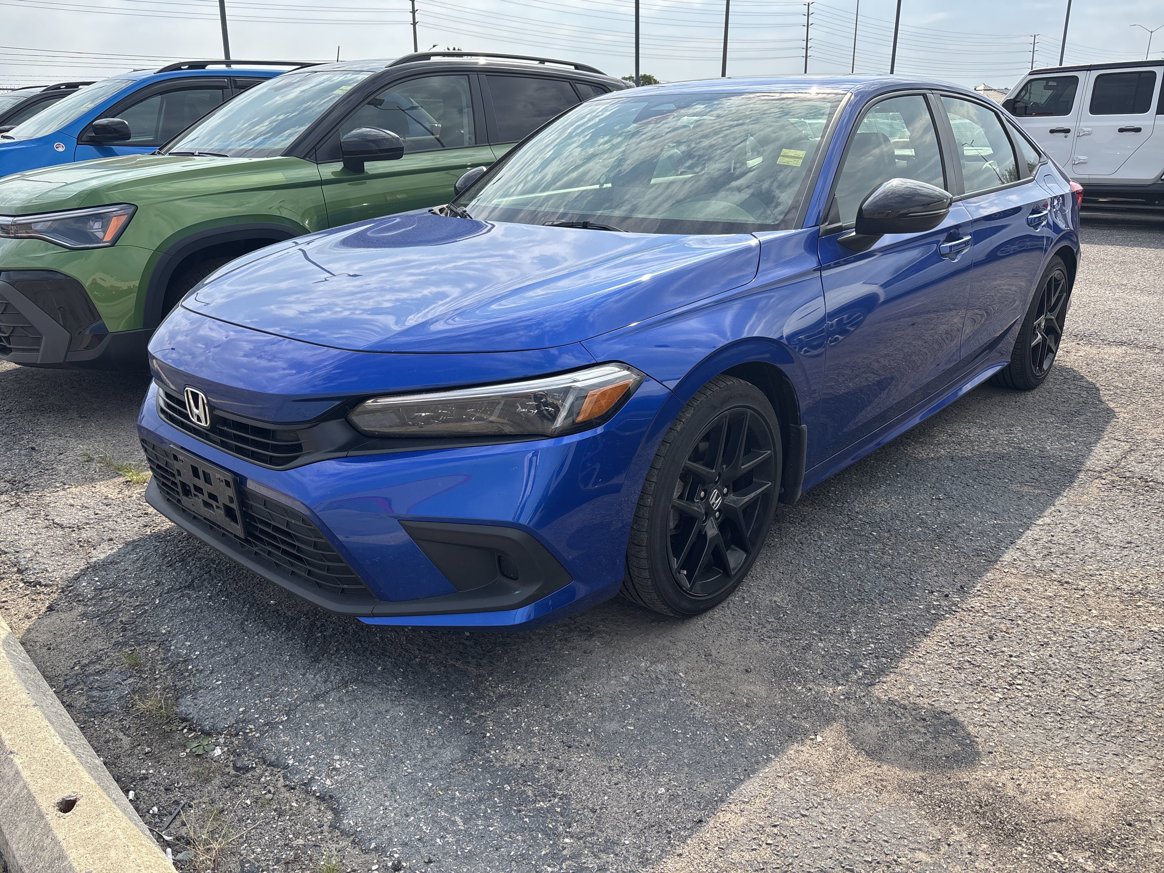 Used 2024 Blue Honda Sport image 1