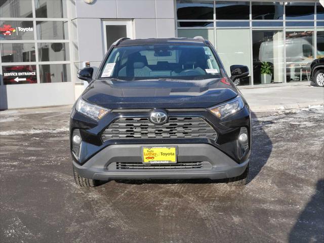 Certified 2021 Toyota RAV4 XLE with VIN 2T3P1RFVXMC175555 for sale in Golden Valley, Minnesota