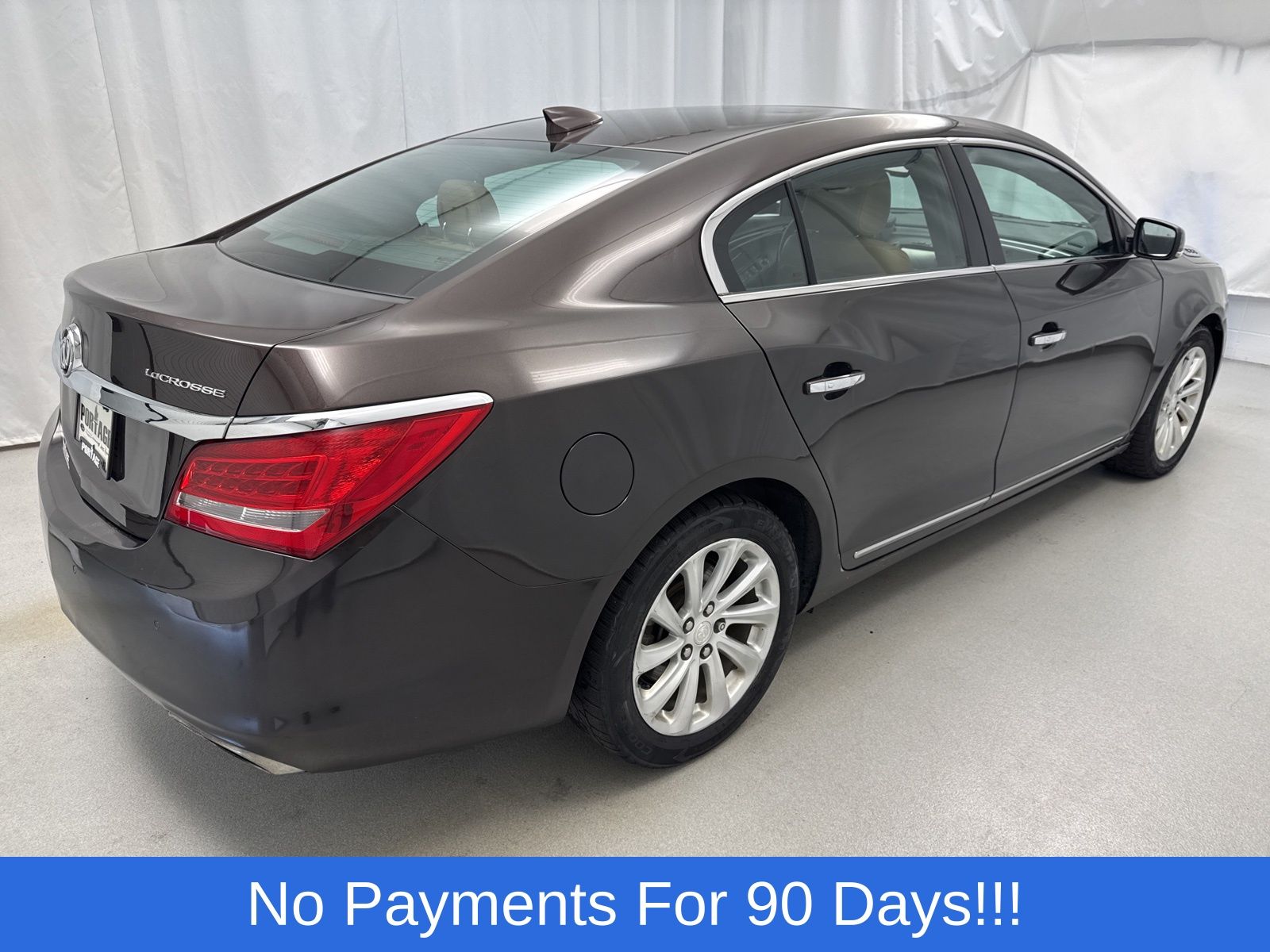 Used 2015 Buick LaCrosse Leather with VIN 1G4GB5G38FF340620 for sale in Portage, WI