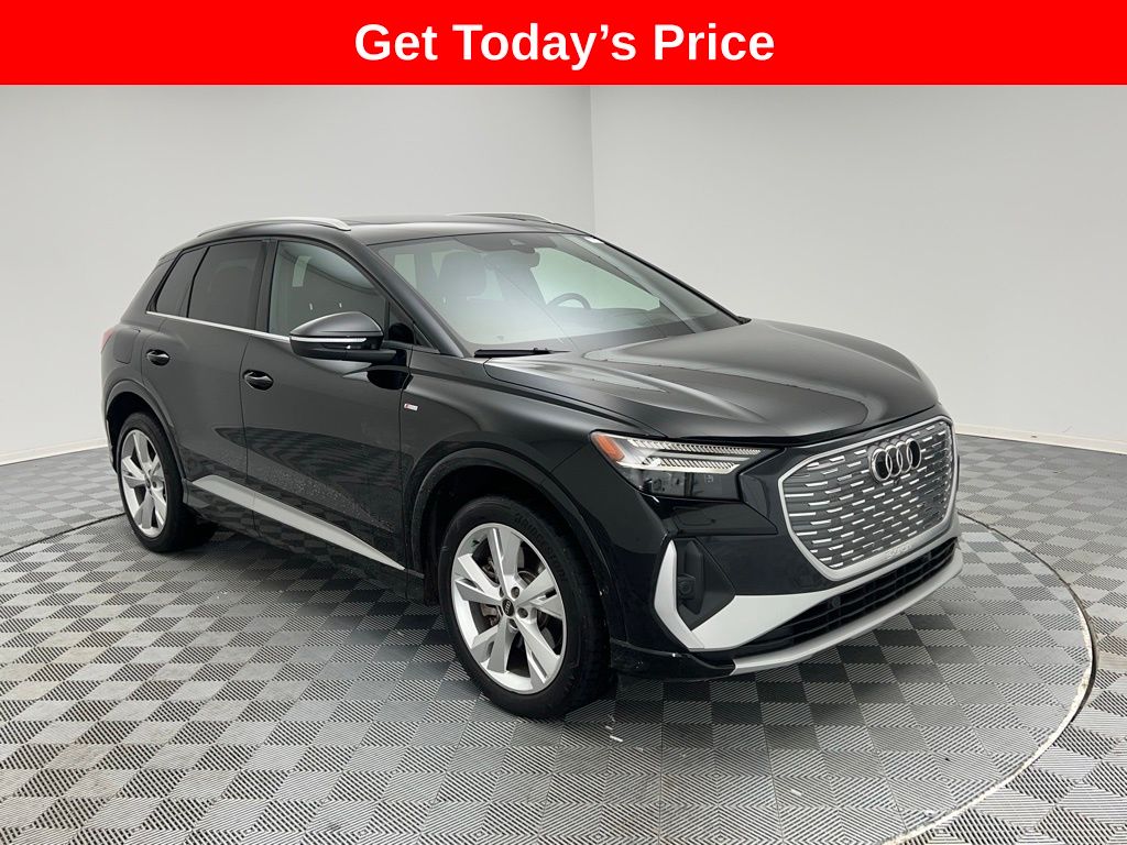 Used 2023 Audi Q4 e-tron Prestige with VIN WA1M2BFZ8PP072685 for sale in Des Plaines, IL