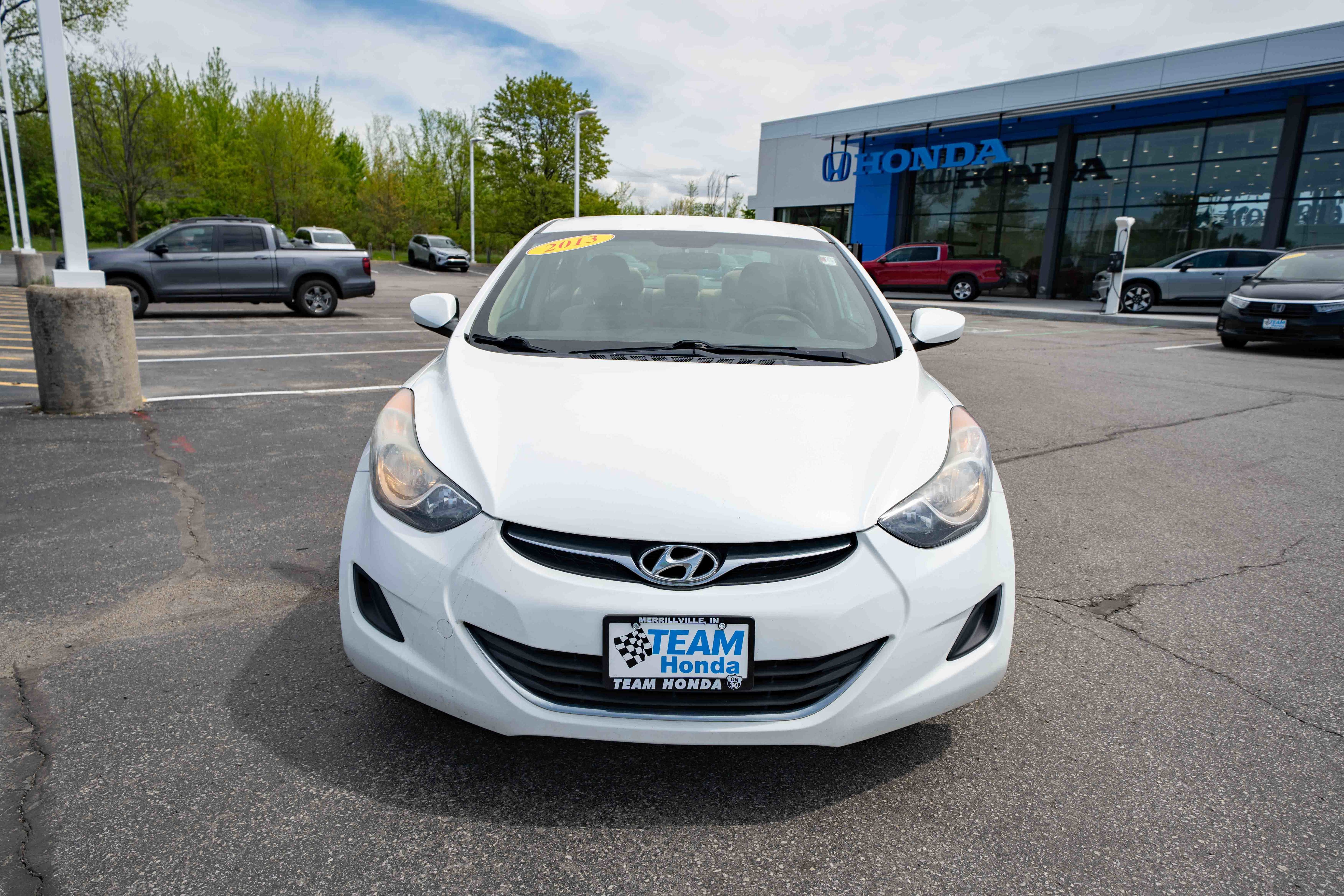 Used 2013 Hyundai Elantra GLS with VIN 5NPDH4AE9DH337495 for sale in Hobart, IN