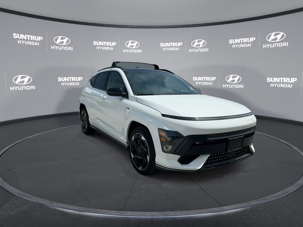 Certified 2025 Hyundai Kona EV N Line with VIN KM8HA3A6XSU018453 for sale in St. Louis, MO